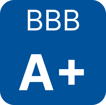 BBB A+ rating logo
